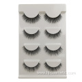Wholesale Private Label 100% 3D Real Mink Fur Eyelashes With Custom Eyelash Packaging